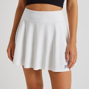 Prince White Tennis Skirt XS Athletic‎ Activewear Skort Sporty Skater Y2K
